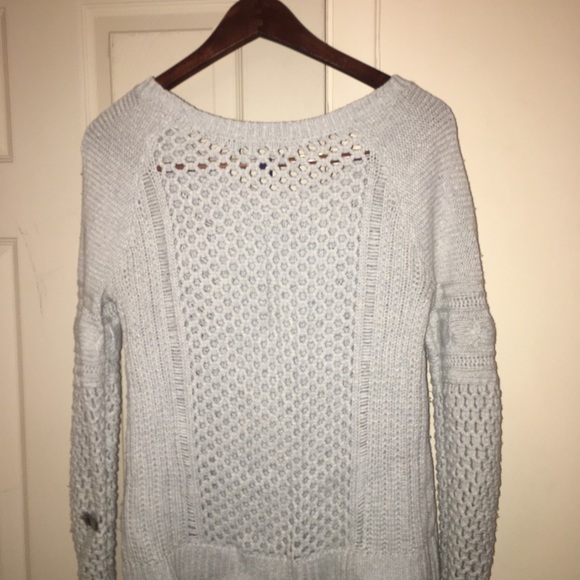 American Eagle Light Blue Sweater - Picture 2 of 3